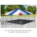 Party Tents Direct 20x20 Outdoor Wedding Canopy Event Tent Top ONLY, Yellow   